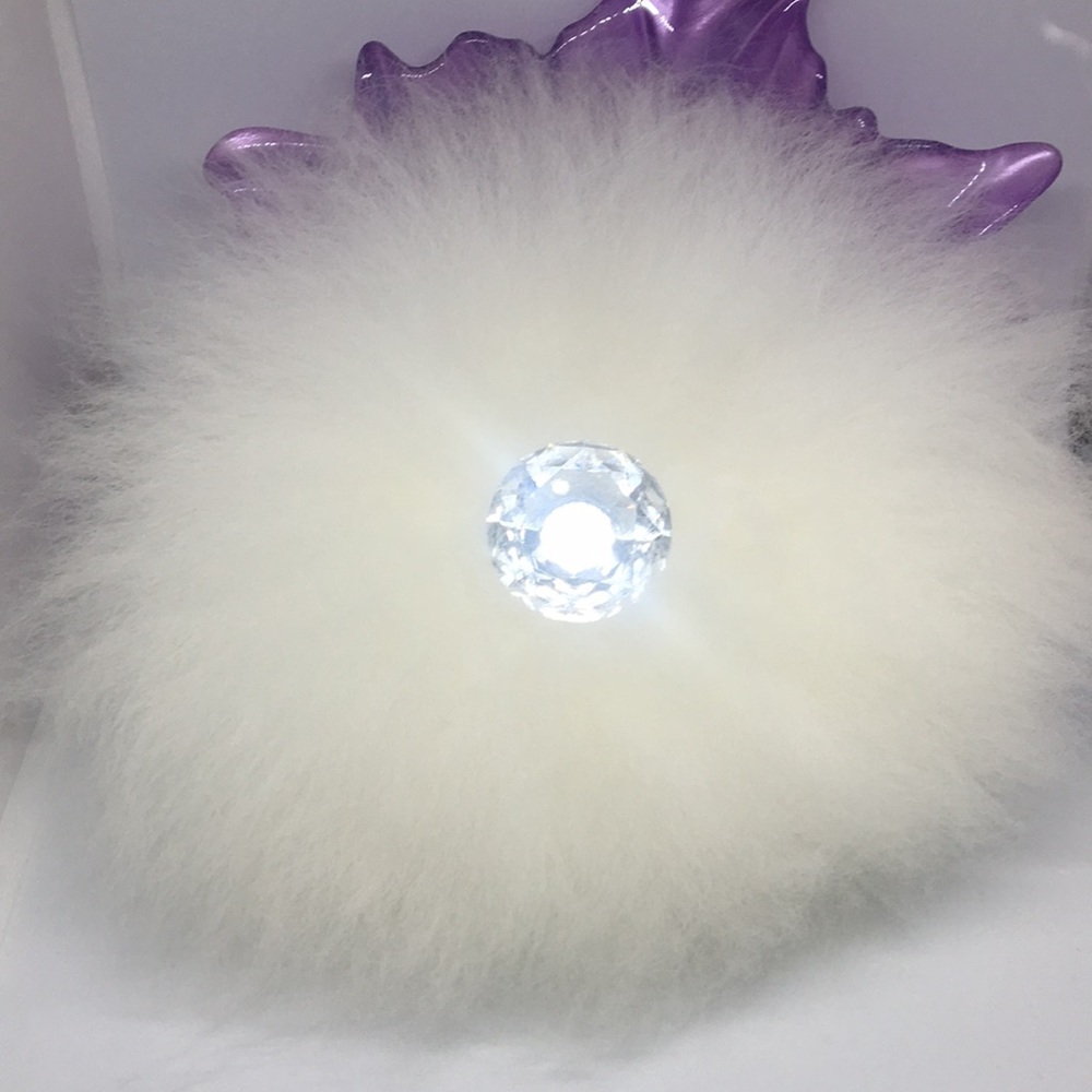 Hand crafted Merino Powder Puff